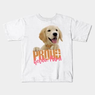 Proud Golden Mama! Especially for Golden owners! Kids T-Shirt